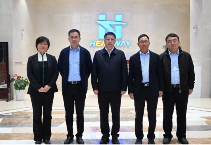 崂山区委书记张元升一行到麻将胡了PG走访调研